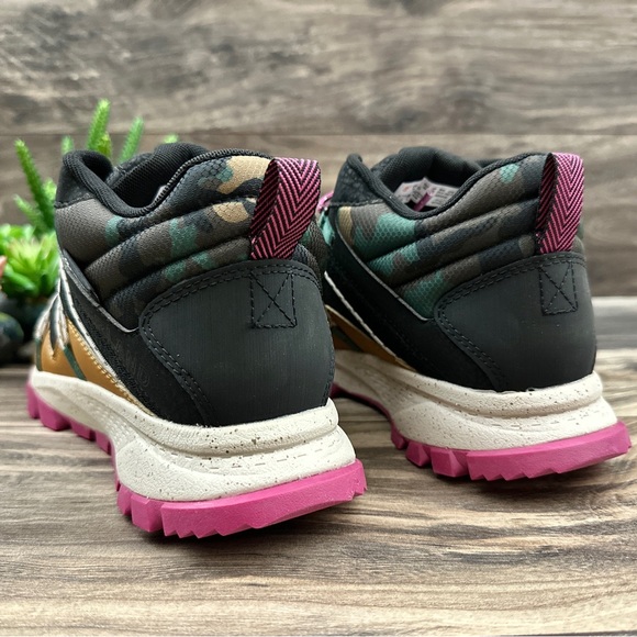 NIB Timberland Garrison Trail Waterproof Mid Hiker Hiking Black Mesh Camo - Picture 9 of 16